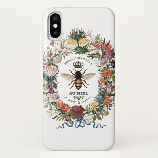 MODERNER VINTAGER KÖNIGCHEN Case-Mate iPhone HÜLLE (Rückseite)