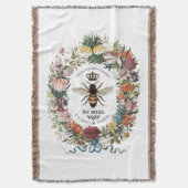 MODERNER VINTAGER KÖNIGCHEN DECKE (Vorderseite Vertikal)