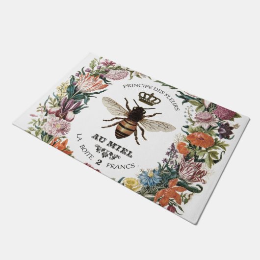 MODERNER VINTAGER KÖNIGCHEN FUßMATTE (Schrägansicht)