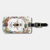 MODERNER VINTAGER KÖNIGCHEN GEPÄCKANHÄNGER (Vorderseite horizontal)