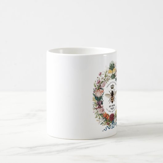 MODERNER VINTAGER KÖNIGCHEN KAFFEETASSE (Mittel)