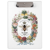 MODERNER VINTAGER KÖNIGCHEN KLEMMBRETT (Vorderseite)