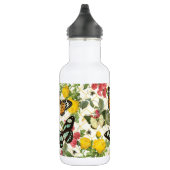 moderner Vintager Schmetterlingsgarten Trinkflasche (Rechts)