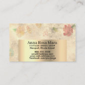 *~* moderner Vintager viktorianischer Mit Visitenkarte (Rückseite)