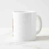 Moderner Vintager Waldfuchs Jumbo-Tasse (Vorderseite Rechts)