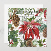 Moderner Vintager Wintergarten mit Blumen (Vorne/Hinten)