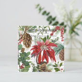 Moderner Vintager Wintergarten mit Blumen (Stehend Vorderseite)