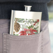 Moderner Vintager Wintergarten mit Blumen Flachmann (Beispiel)