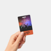 Moderner VIP All Access Concept Pass Ausweis (Handheld)