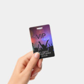 Moderner VIP All Access Concept Pass Ausweis (Handheld)