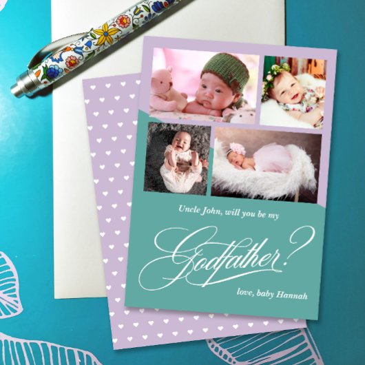 Moderner Vorschlag für den Großvater "FotoCollage"