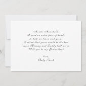 Moderner Vorschlag für ein Minimalistisches Godmet (Rückseite)