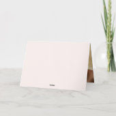 Moderner Vorschlag für eine Großmutter Karte (Rückseite)