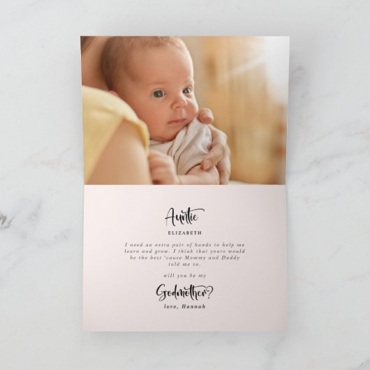 Moderner Vorschlag für eine Großmutter Karte (Innenseite)