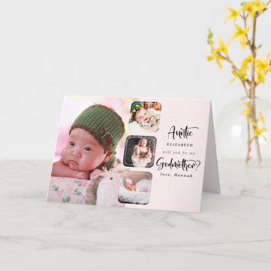 Moderner Vorschlag für eine Großmutter Karte (Gelbe Blume)