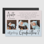 Moderner Vorschlag für eine Großmutter Magnetkarte (Vorne/Hinten)