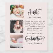 Moderner Vorschlag für eine Großmutter Weinetikett (Einzelnes Label)