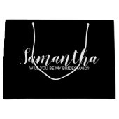 Moderner Vorschlag für eine Verordnung Große Geschenktüte (Vorderseite)