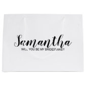 Moderner Vorschlag für eine Verordnung Große Geschenktüte (Vorderseite)