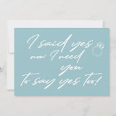 Moderner Vorschlag für lustige Bräunungstyppografi Einladung (Vorderseite)