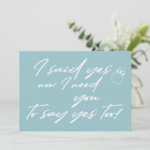 Moderner Vorschlag für lustige Bräunungstyppografi Einladung (Stehend Vorderseite)