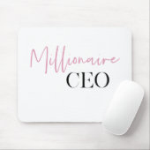 Moderner Vorstandsvorsitzender von Minimal Million Mousepad (Mit Mouse)