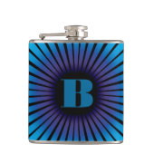 Moderner Vortex mit Initial Flachmann (Vorderseite)