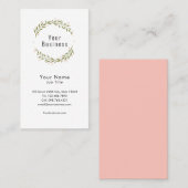 Moderner Wald Visitenkarte (Vorne/Hinten)