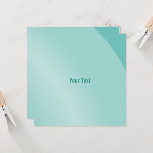 Moderner Wasserfarben Moderner, schattiger QR-Code Karte (Vorderseite/Rückseite Beispiel)