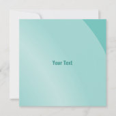 Moderner Wasserfarben Moderner, schattiger QR-Code Karte (Vorderseite)