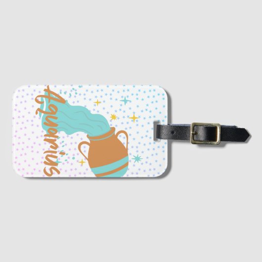 Moderner Wasserträger Zodiac Gepäckanhänger (Vorderseite (Horizontal))