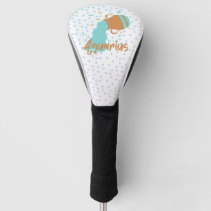 Moderner Wasserträger Zodiac  Golf Headcover