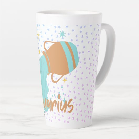 Moderner Wasserträger Zodiac Milchtasse (Rechte Ecke)