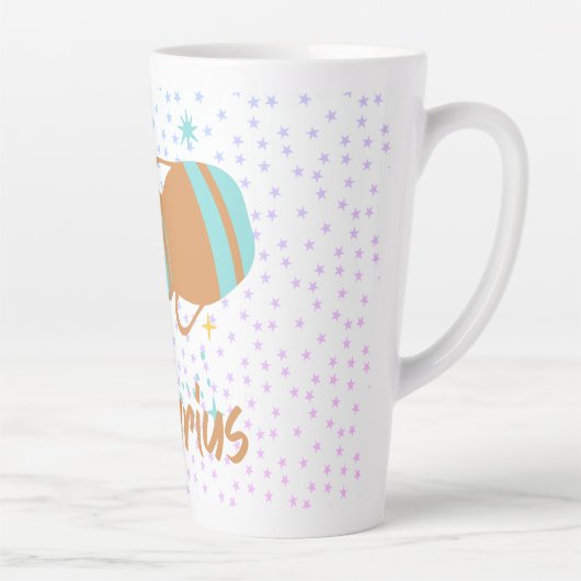 Moderner Wasserträger Zodiac Milchtasse (Rechts)