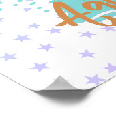 Moderner Wasserträger Zodiac Poster (Ecke)