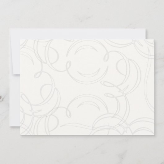 Moderner Watercolor-rotes Einladung (Rückseite)