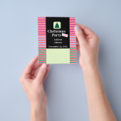 Moderner Weihnachts-Party Flyer (Gruppe)