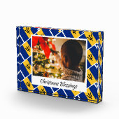 Moderner WeihnachtsBARBADOS kundenspezifischer Sak Fotoblock (Rechts)