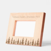 Moderner Weihnachtsbaum Geätzte Rahmen (Links)