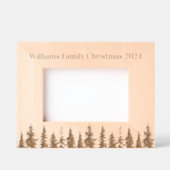 Moderner Weihnachtsbaum Geätzte Rahmen (Vorderseite)