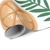 Moderner Weihnachtsbaum Grüne Pine Tree Geschenkpapier (Rolleneckpunkt)