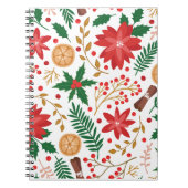 Moderner Weihnachtsbaum Grüne Pine Tree Notizblock (Vorderseite)