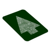 Moderner Weihnachtsbaum Magnet (Rechte Seite)