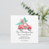 Moderner Weihnachtsbaum Neue Zuhause Autoskriptbew Ankündigung (Stehend Vorderseite)