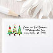 Moderner Weihnachtsbaum Polka Dot (Insitu)