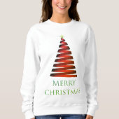 Moderner Weihnachtsbaum-T - Shirt (Vorderseite)
