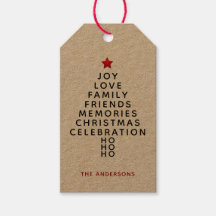 Moderner Weihnachtsbaum wünscht Kraft