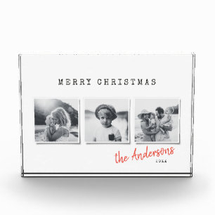 Moderner Weihnachtsfeiertag mit minimalem Foto