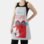 Moderner Weihnachtsfox Schürze (InSitu)