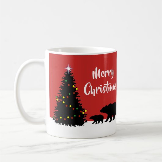 Moderner Weihnachtsgebäck Kaffeetasse (Links)